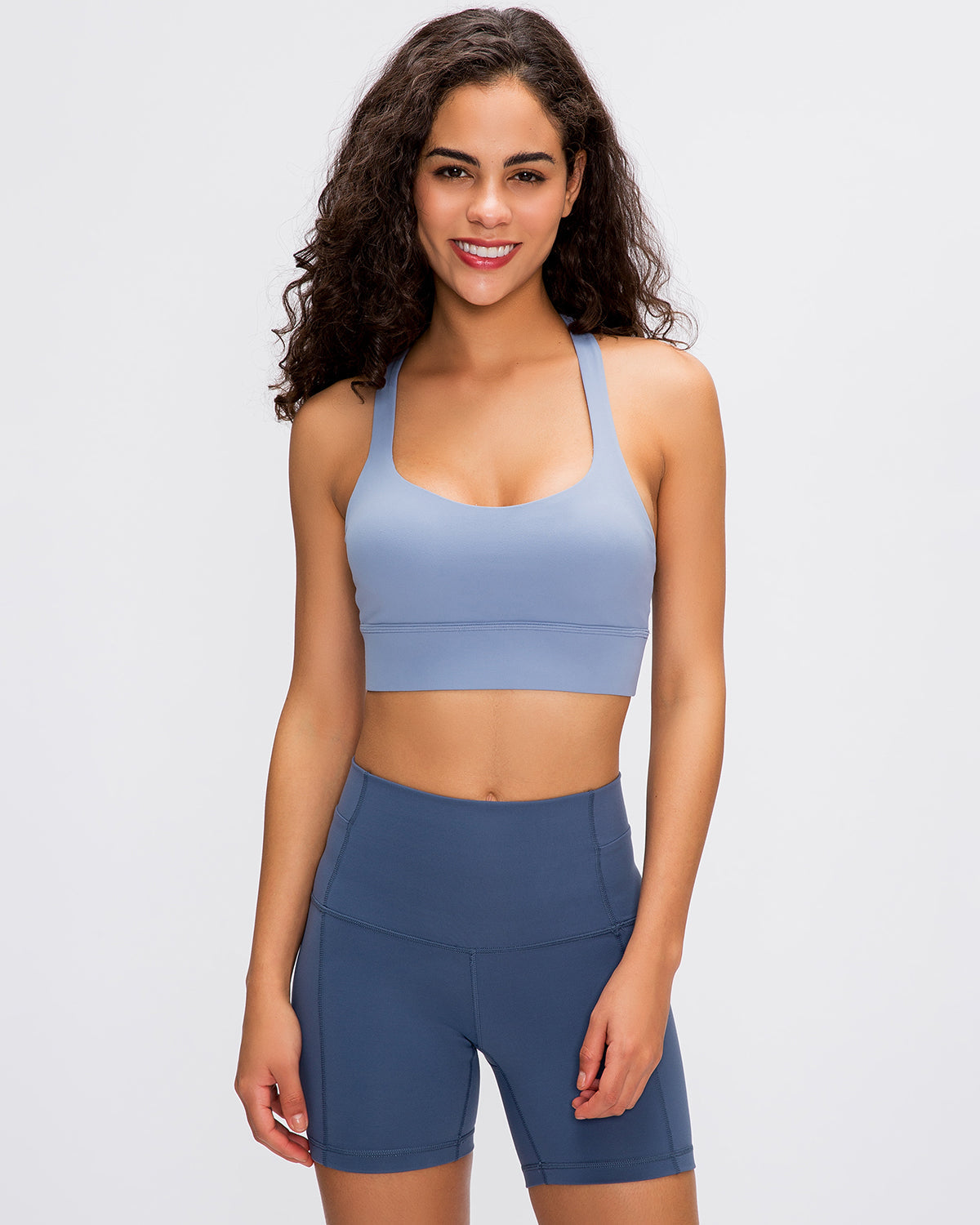 Vale Sports Bra - Blue