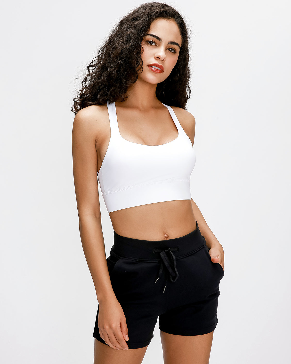 Vale Sports Bra - White