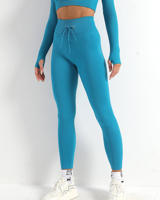 Wella Seamless Leggings - Lake Blue
