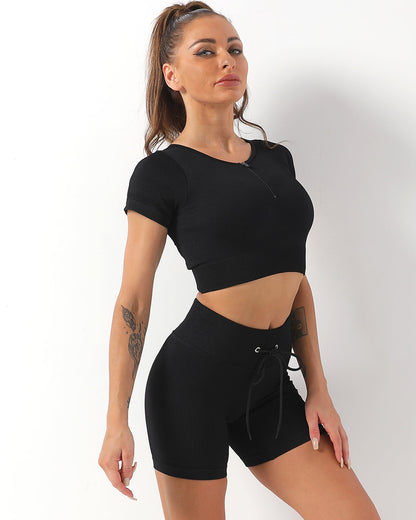 Wella Ribbed Seamless Shorts