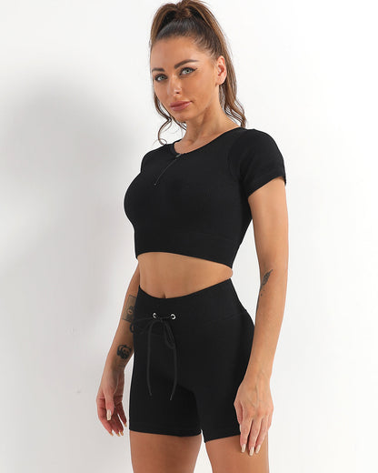 Wella Ribbed Seamless Shorts