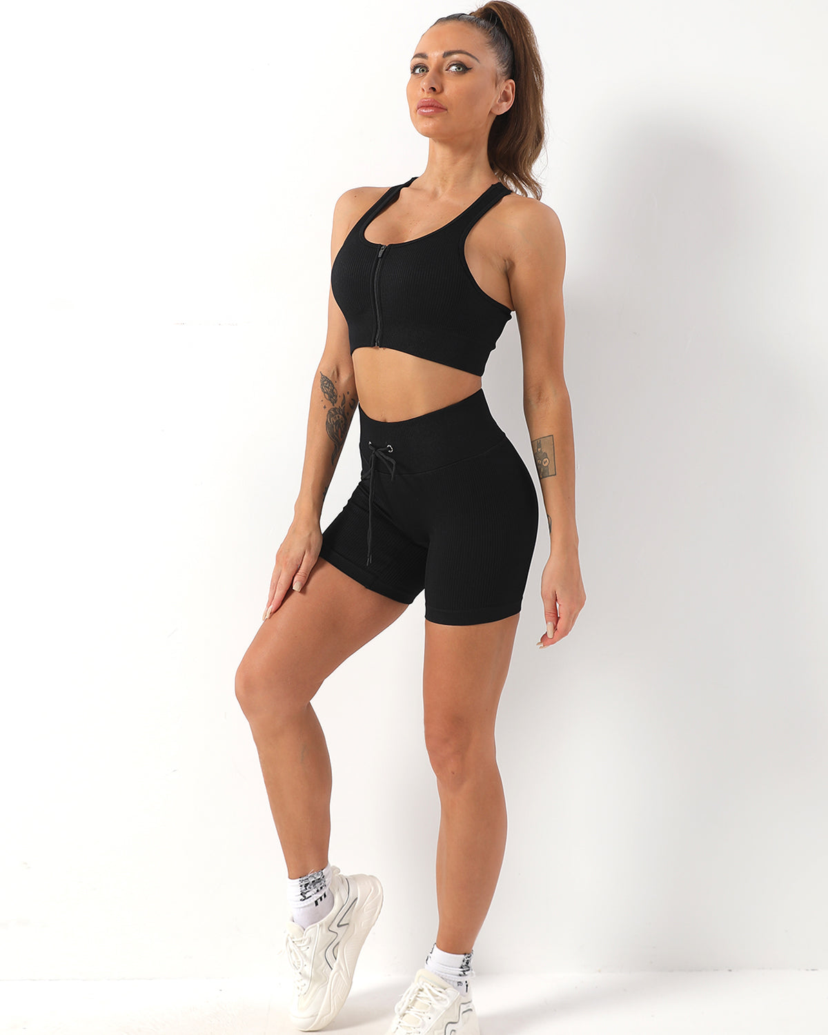 Wella Ribbed Seamless Shorts