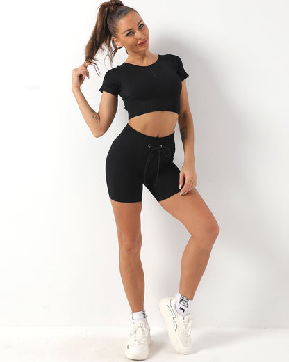 Wella Ribbed Seamless Shorts