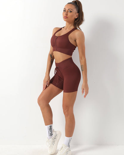 Wella Ribbed Seamless Shorts