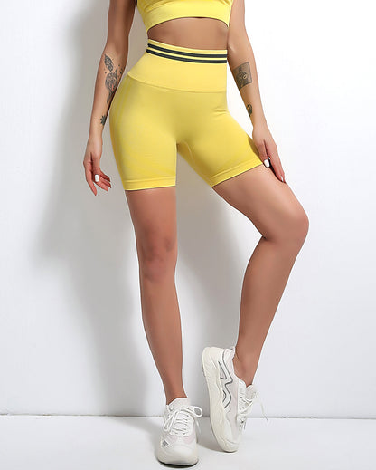 Willo Fox Seamless Shorts - Yellow