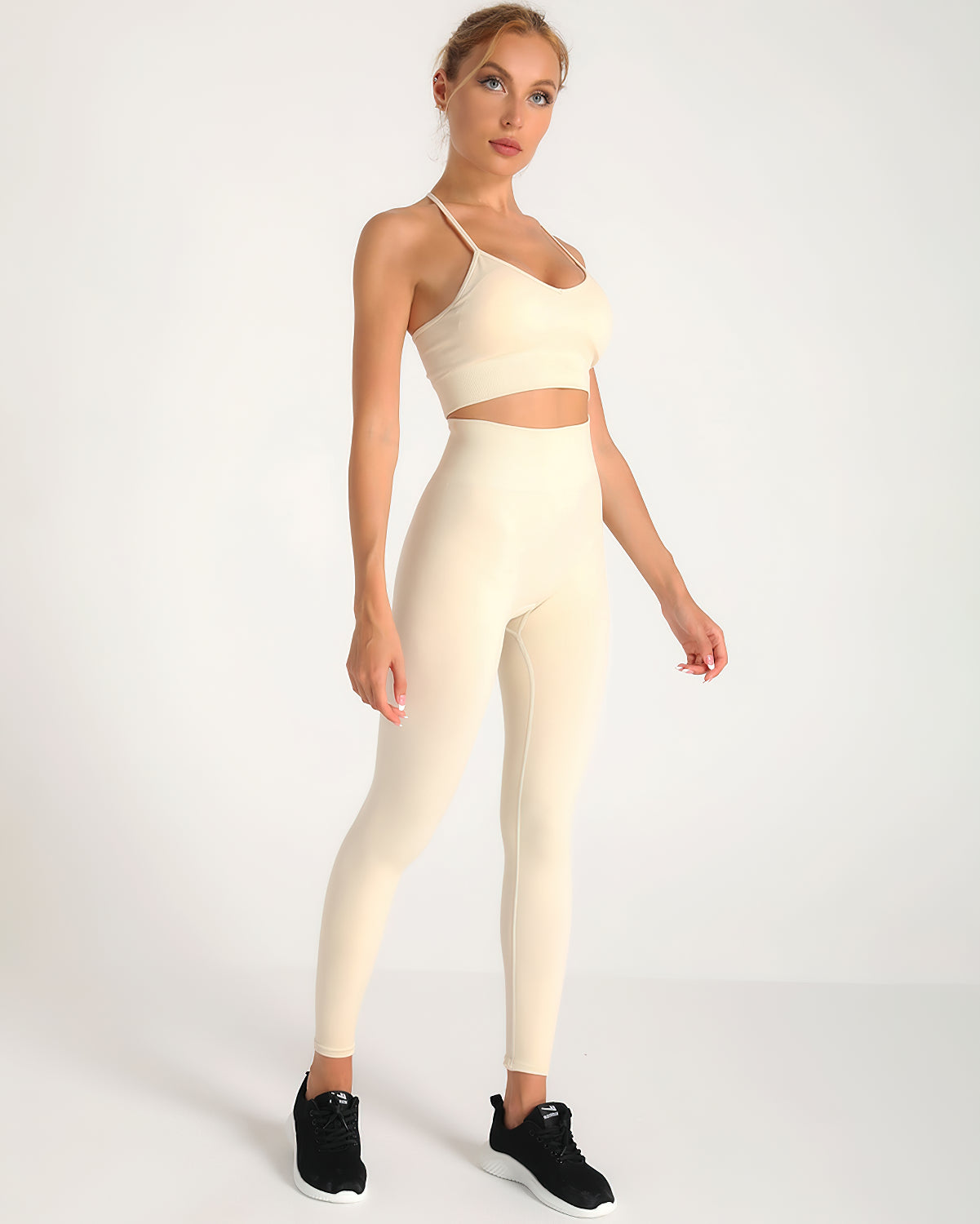 Yesley Sports Bra - Beige