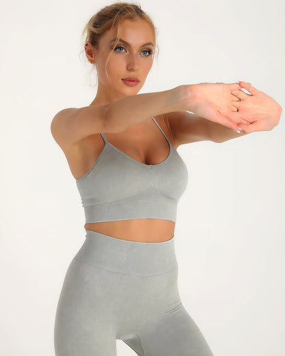 Yesley Sports Bra - Green