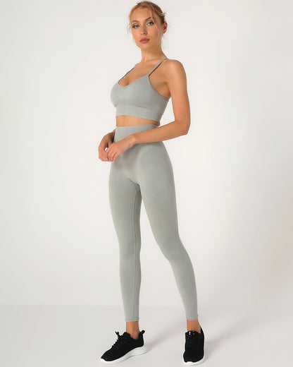 Yesley Sports Bra - Green