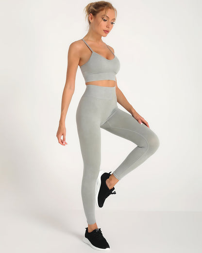 Yesley Sports Bra - Green