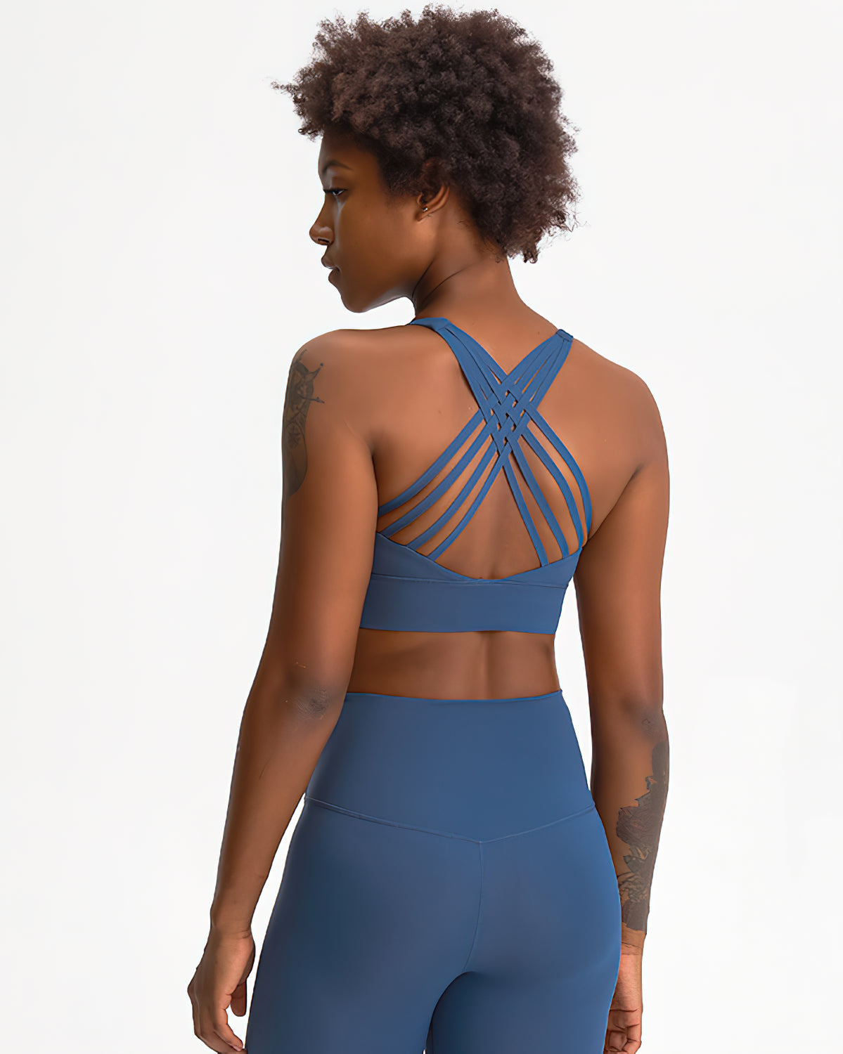 Ysabelle Training Bra - Light Blue