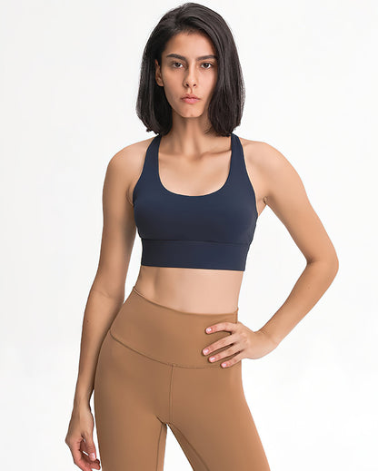 Ysabelle Training Bra - Dark Blue