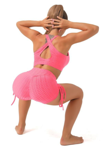 Booty Lifting X Anti-cellulite Shorts - Bright Pink
