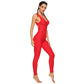 Booty Lifting x Anti-Cellulite Red Jumpsuit