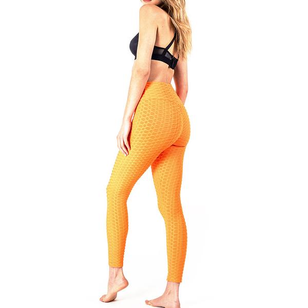 Booty Lifting x Anti-Cellulite Leggings - Orange