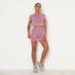 Seamless Fitness Shorts - Light Pink