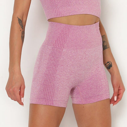 Seamless Fitness Shorts - Light Pink
